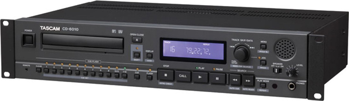 Tascam Cd 6010 - CD Recorder in rack - Main picture