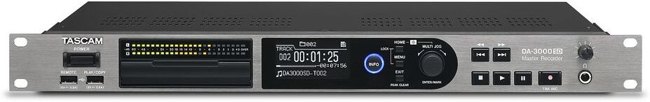 Tascam Da-3000sd - Recorder in rack - Main picture
