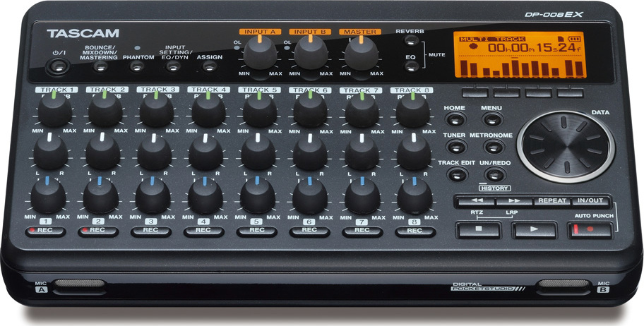 Tascam Dp-008 Ex - Multi tracks recorder - Main picture