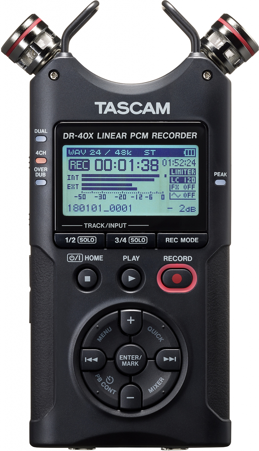 Tascam Dr-40x - Portable recorder - Main picture