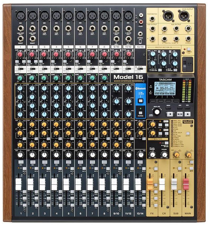 Analog mixing desk Tascam MODEL 16
