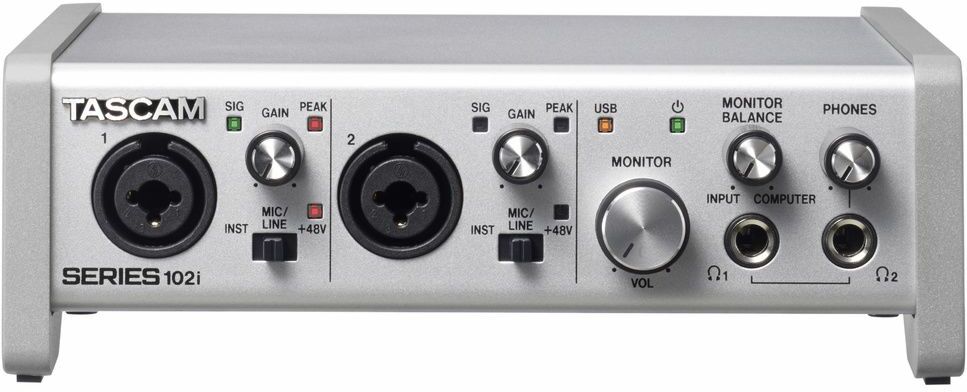 Tascam Series 102i - USB audio interface - Main picture