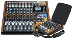 Analog mixing desk Tascam MODEL 12 + Housse CS-MODEL12
