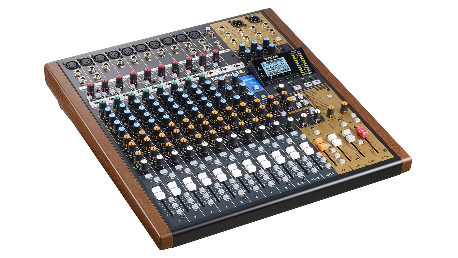 Tascam Model 16 - Analog mixing desk - Variation 2