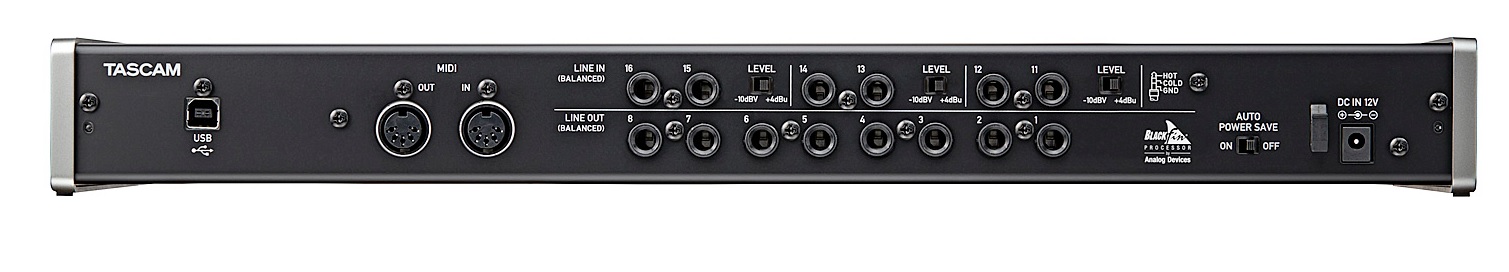 Tascam Us16x08 - USB audio interface - Variation 2