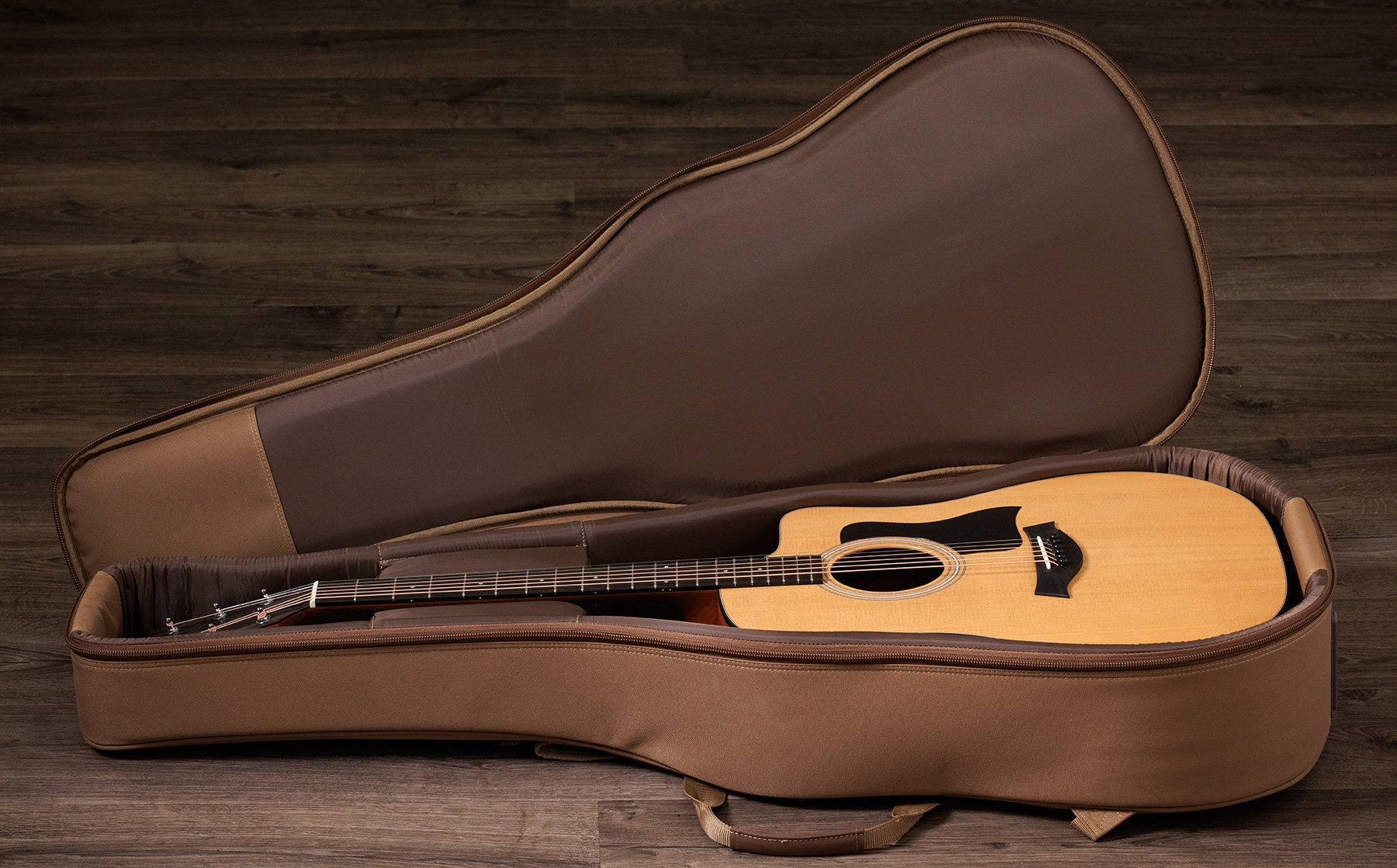 Taylor 110ce Torrefied Top Lh Dreadnought Cw Gaucher Epicea Sapele Eb Es2 - Natural - Folk guitar - Variation 5