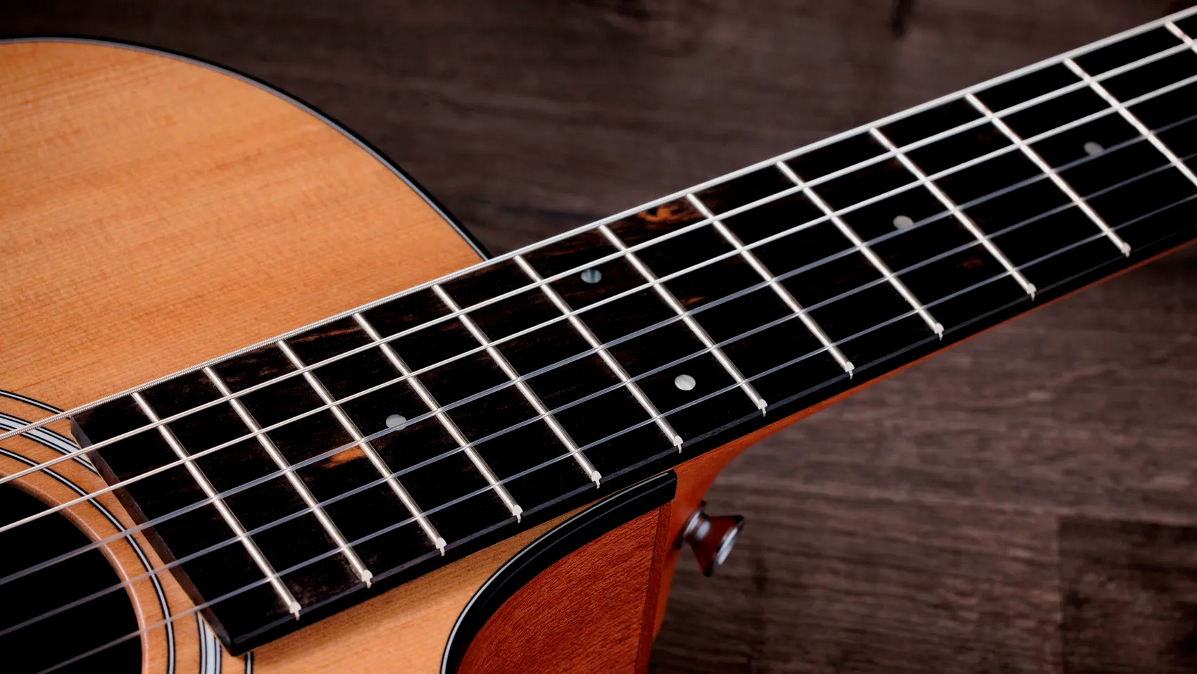 Taylor 112ce-n Grand Concert Cw Nylon Epicea Sapele Eb Esn - Natural Matte - Classical guitar 4/4 size - Variation 8