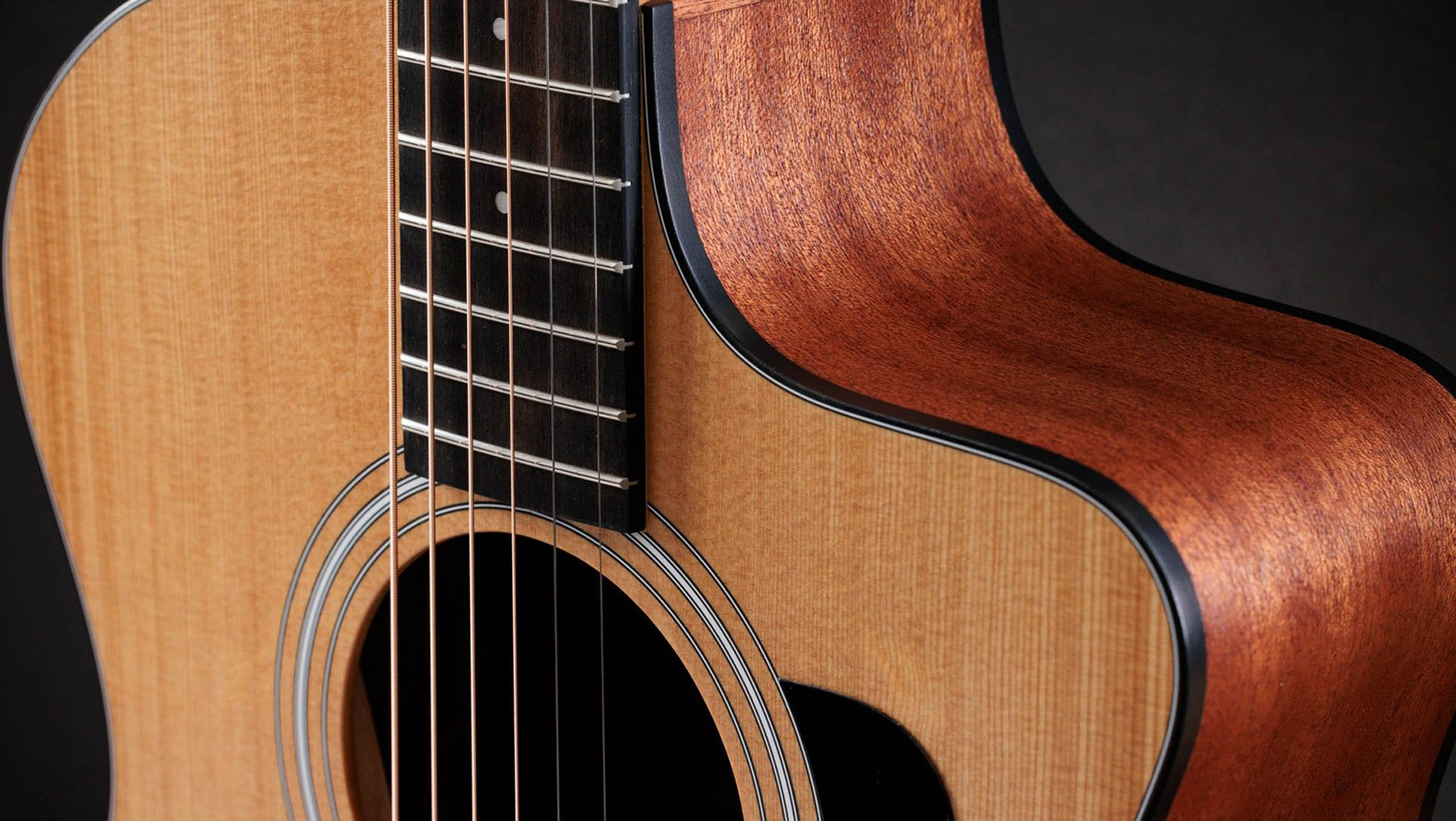 Taylor 114ce 2024 Grand Auditorium Cw Epicea Sapele Eb Es2 - Natural Matte - Folk guitar - Variation 2