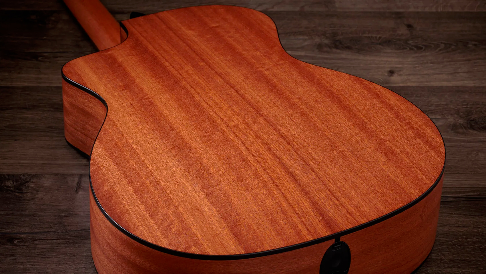 Taylor 114ce Special Edition Grand Auditorium Cw Epicea Sapele Euc Es2 - Dark Tobacco Edgeburst Top - Folk guitar - Variation 5