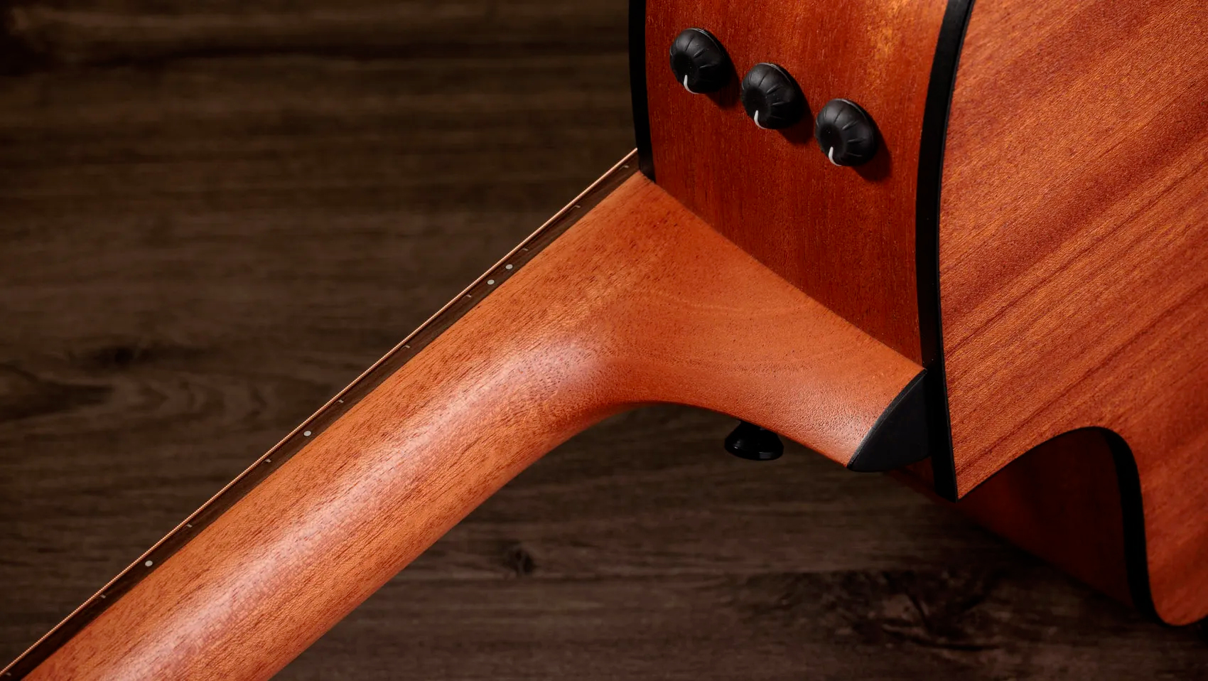 Taylor 114ce Special Edition Grand Auditorium Cw Epicea Sapele Euc Es2 - Dark Tobacco Edgeburst Top - Folk guitar - Variation 6