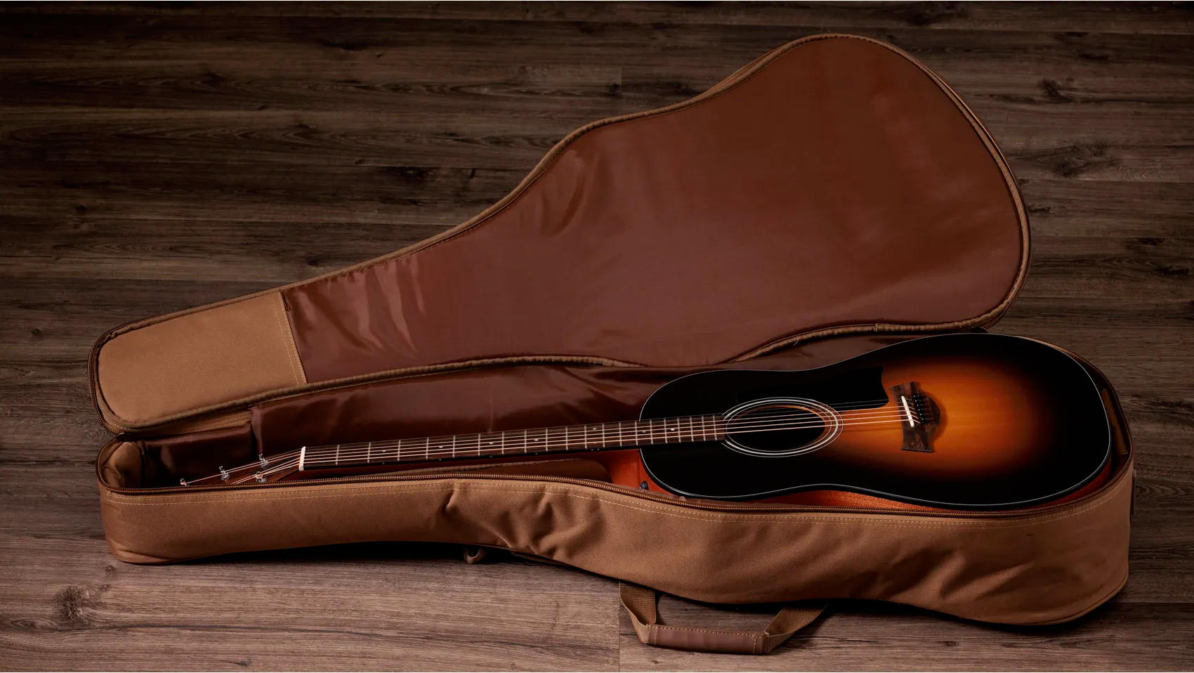 Taylor 117e Special Edition Grand Pacific Epicea Sapele Euc Es2 - Dark Tobacco Edgeburst Top - Folk guitar - Variation 7