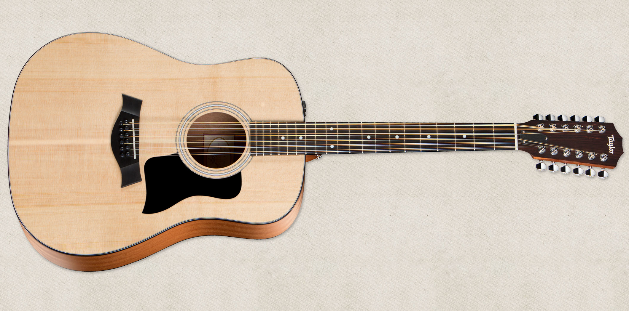 Taylor 150e Dreadnought 12c Epicea Sapele Eb Es2 - Natural Satin - Electro acoustic guitar - Variation 2