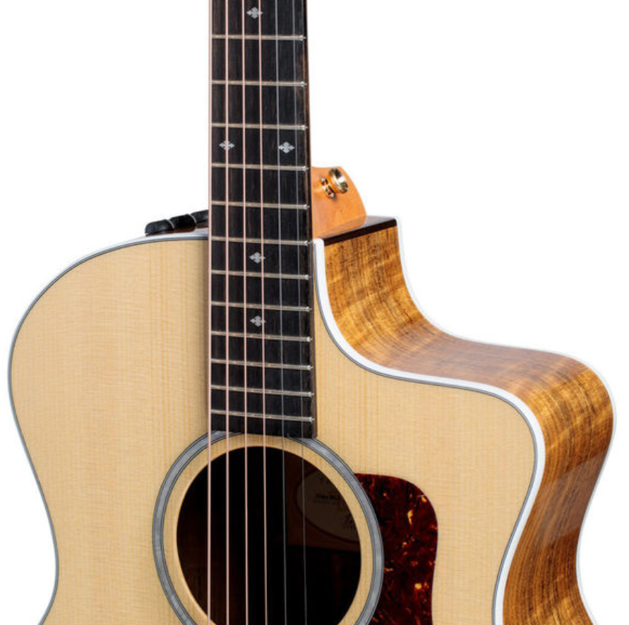 Taylor 214ce-fo Dlx Grand Auditorium Cw Epicea Ovangkol Es2 - Natural - Electro acoustic guitar - Variation 2