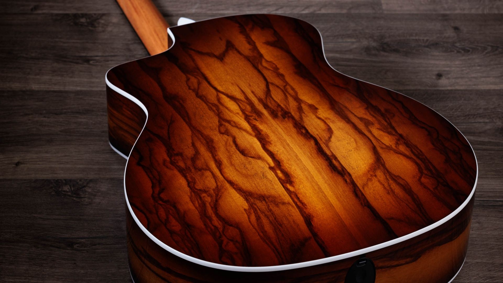 Taylor 214ce Plus Special Edition Grand Auditorium Cw Epicea African Ziricote Eb Es2 - Shaded Edge Burst - Folk guitar - Variation 4