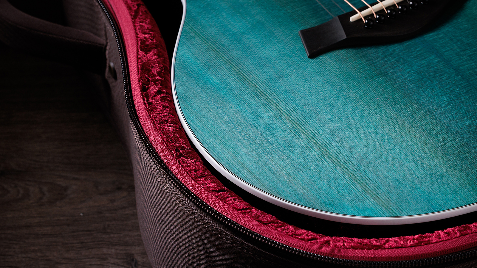 Taylor 214ce Plus Special Edition Grand Auditorium Cw Epicea Noyer Eb Es2 - Trans Blue - Folk guitar - Variation 3