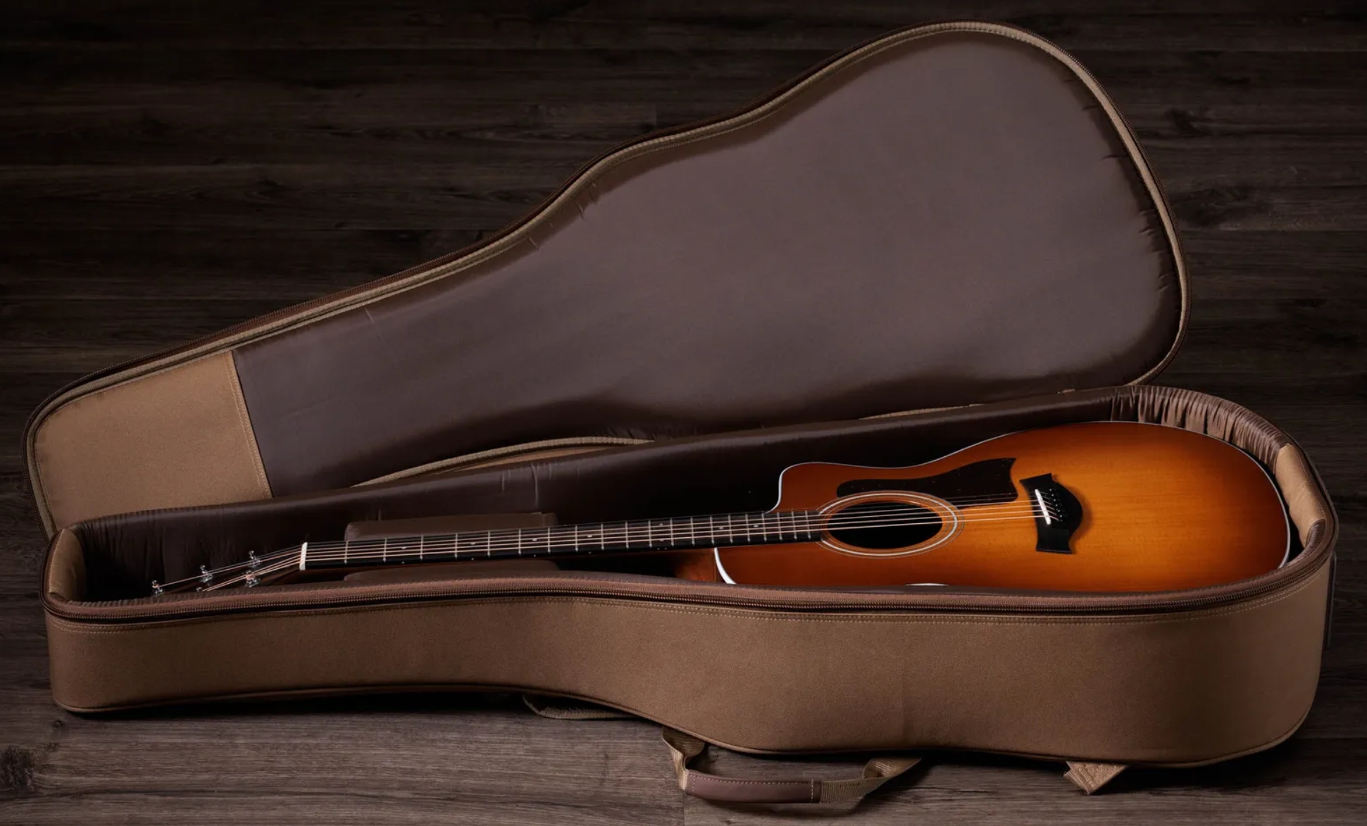 Taylor 214ce Special Edition Grand Auditorium Cw Epicea Palissandre Eb Es2 - Honeyburst - Folk guitar - Variation 7