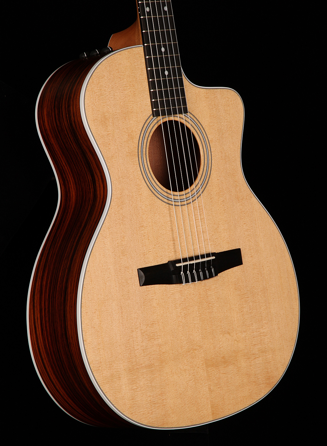 Taylor 214cen Grand Auditorium Natural Gloss - Classical guitar 4/4 size - Variation 2