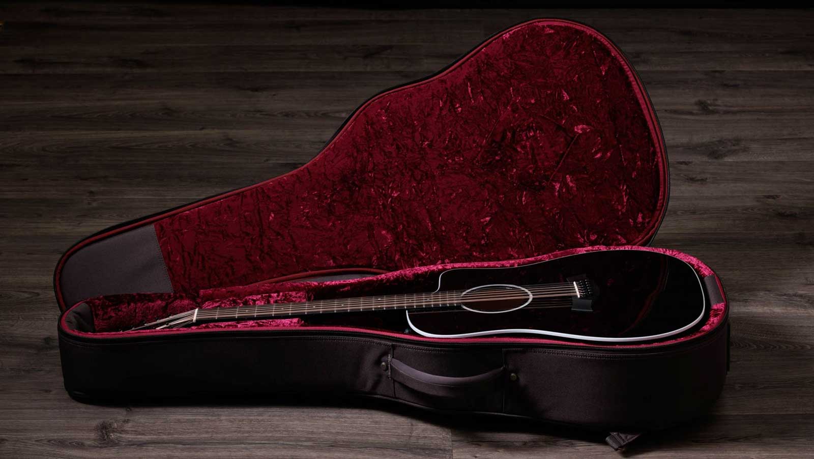 Taylor 250ce-blk Plus Dreadnought Cw 12c Epicea Erable Eb Es2 - Black - Folk guitar - Variation 5
