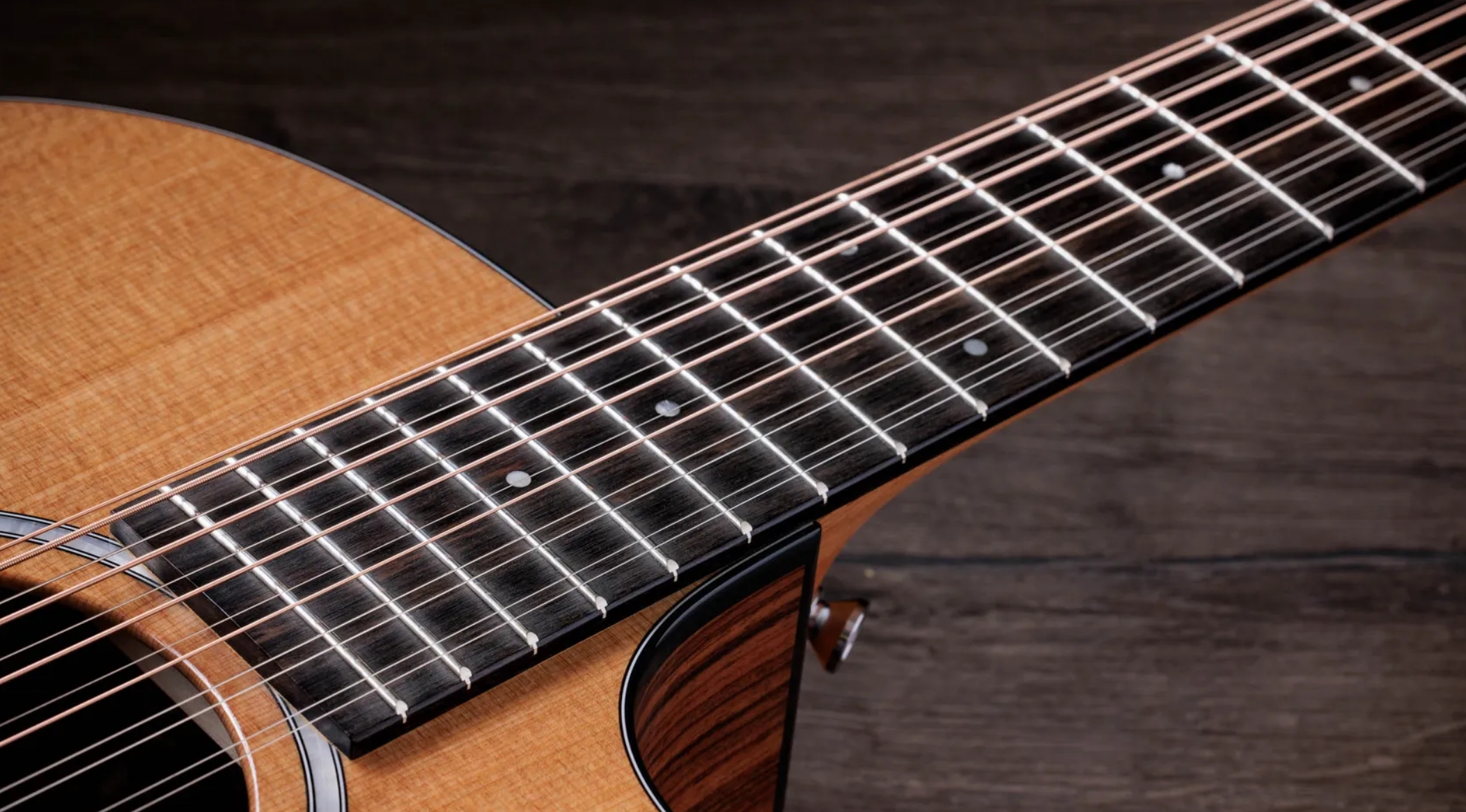 Taylor 254ce Plus Grand Auditorium Cw 12c Epicea Noyer Eb Es2 - Natural - Folk guitar - Variation 5