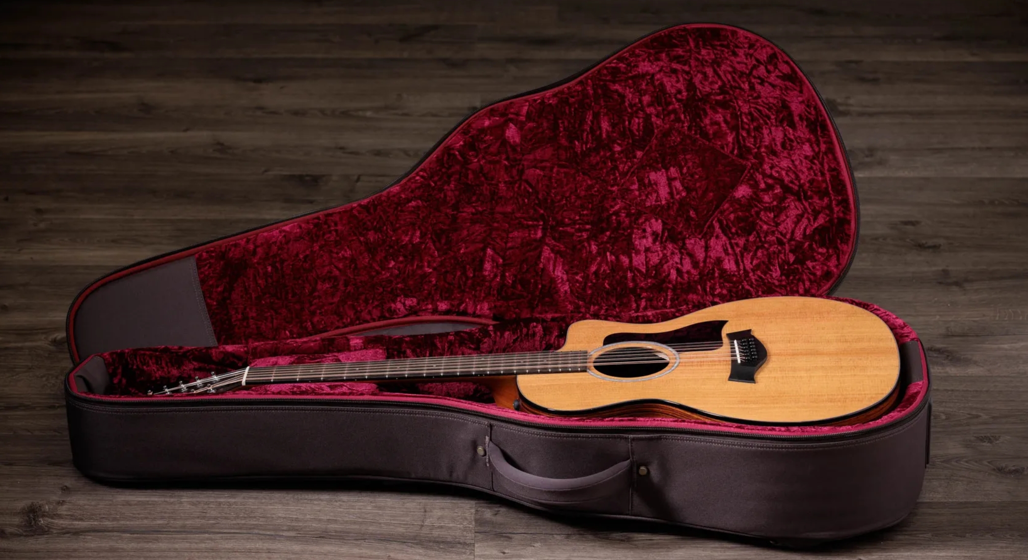 Taylor 254ce Plus Grand Auditorium Cw 12c Epicea Noyer Eb Es2 - Natural - Folk guitar - Variation 8