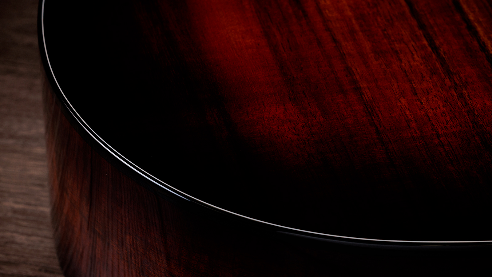 Taylor 264ce-k Dlx Grand Auditorium Cw 12c Tout Koa Eb Es2 - Shaded Edge Burst - Folk guitar - Variation 3