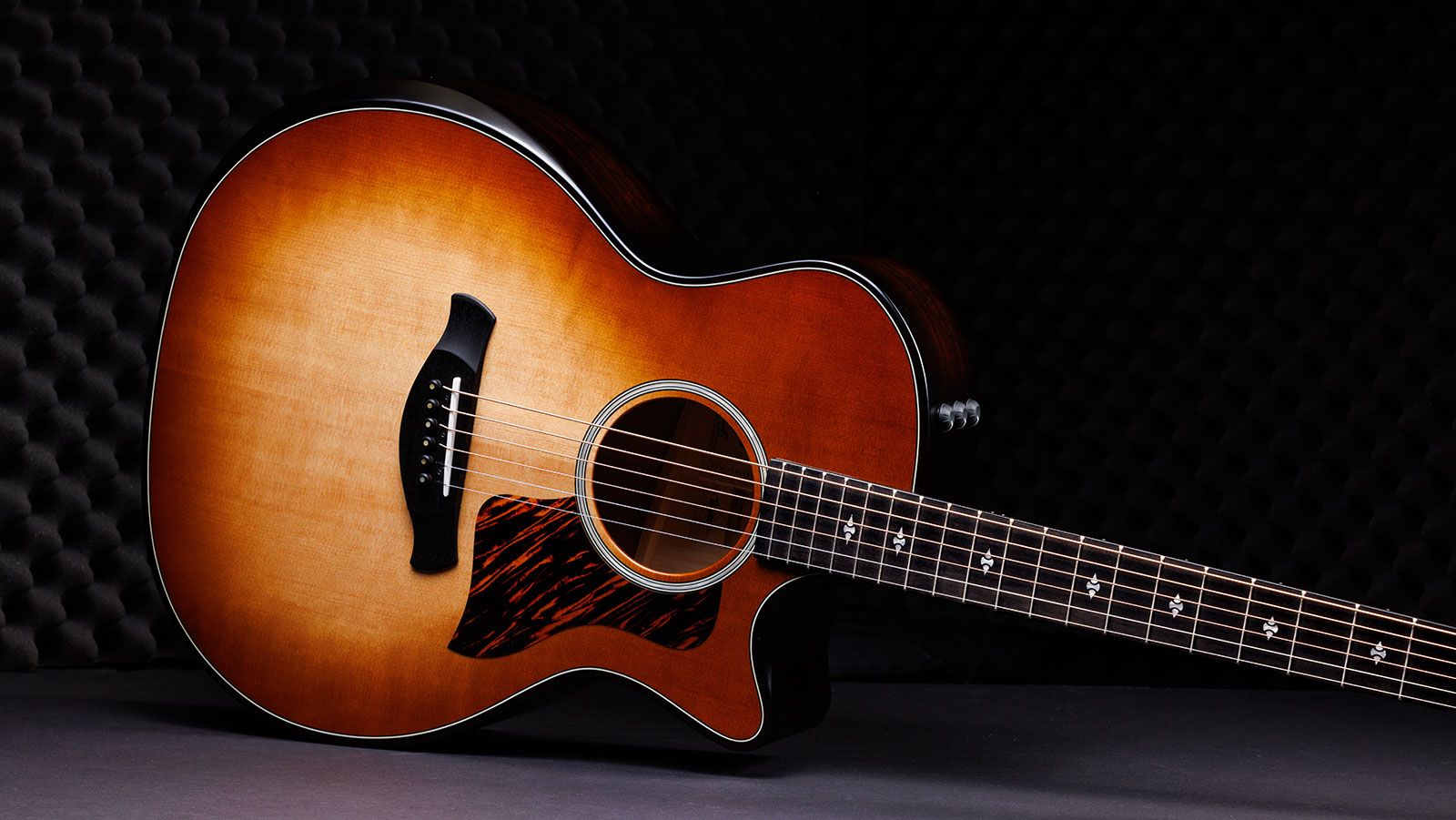Taylor 314ce Builder's Edition 50th Anniversary Grand Auditorium Cw Epicea Urban Ash Eb Es2 - Kona Burst - Electro acoustic guitar - Variation 2