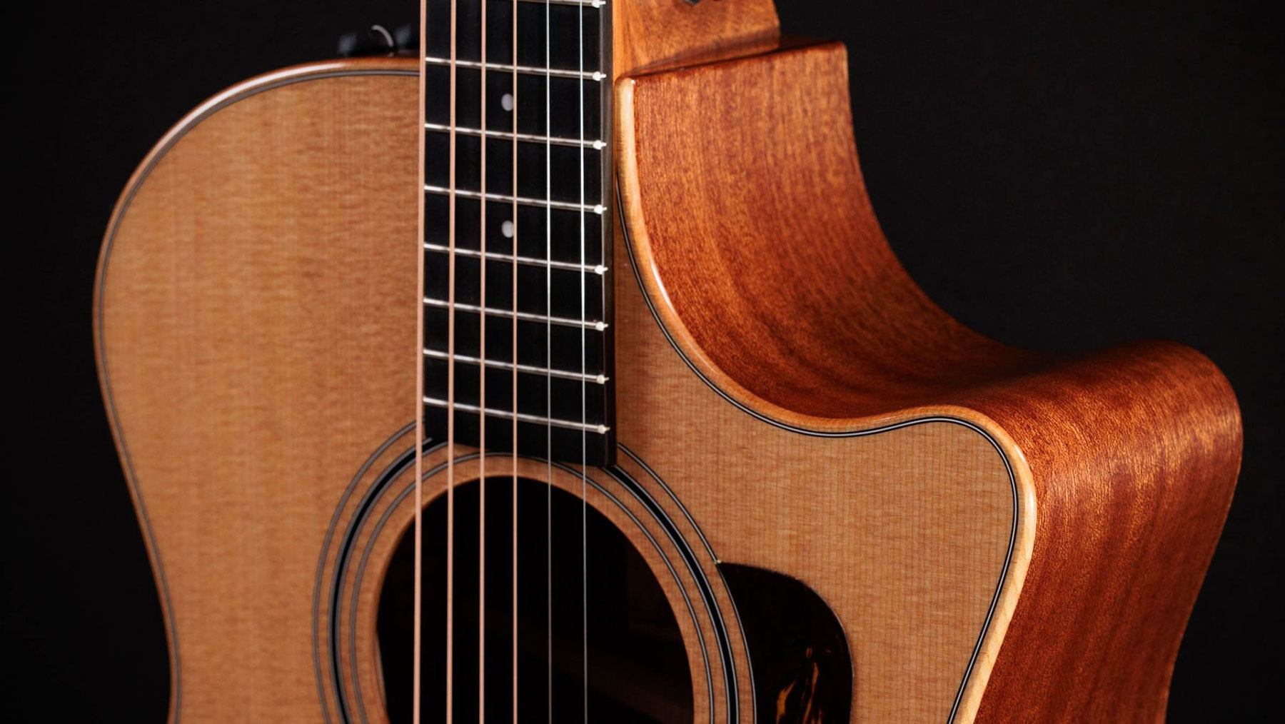 Taylor 314ce Studio Grand Auditorium Cw Epicea Sapele Eb Es2 - Natural - Folk guitar - Variation 2