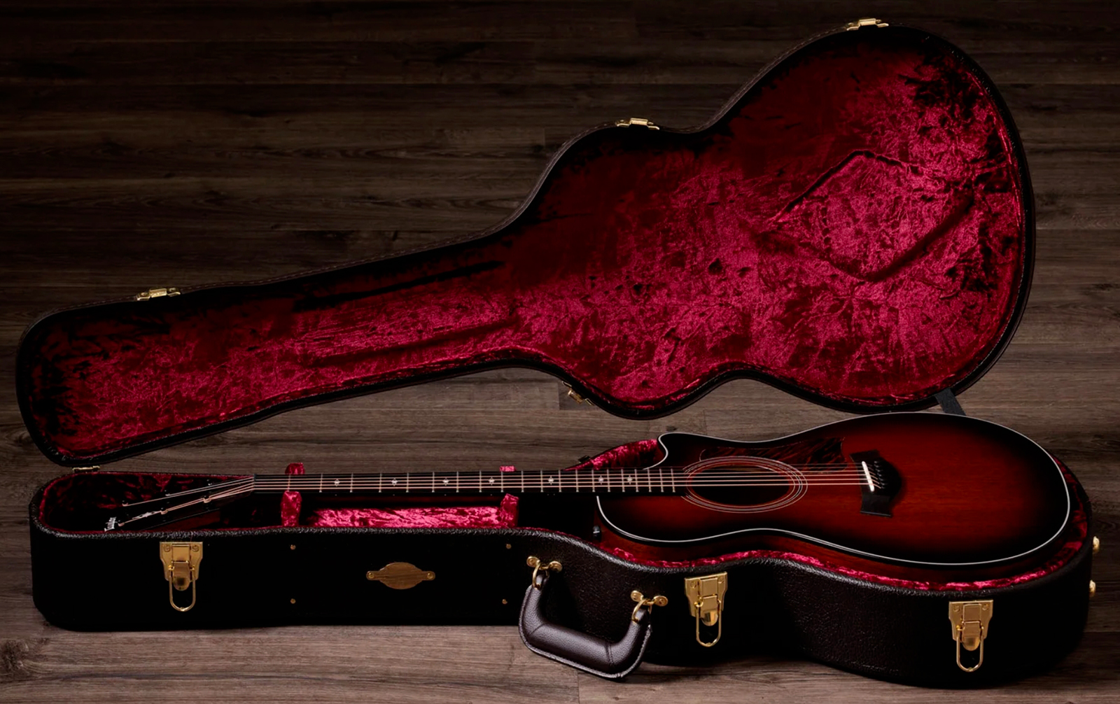 Taylor 322ce 12-fret Grand Concert 2026 Cw Tout Acajou Eb Es2 - Natural - Folk guitar - Variation 8