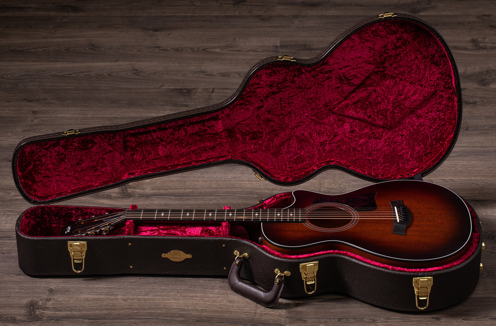 Taylor 322ce 12-fret Grand Concert Cw Tout Acajou Es2 - Natural - Electro acoustic guitar - Variation 5