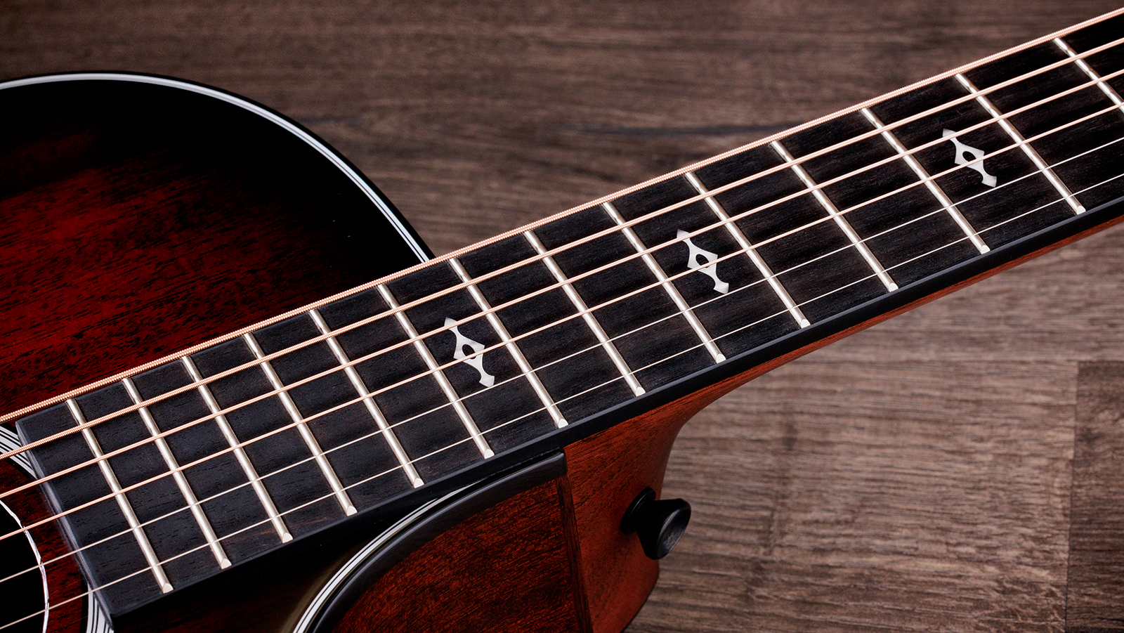 Taylor 322ce Next Gen. Grand Concert Cw Shsc Acajou Sapele Eb Claria - Medium Brown Stain - Folk guitar - Variation 3