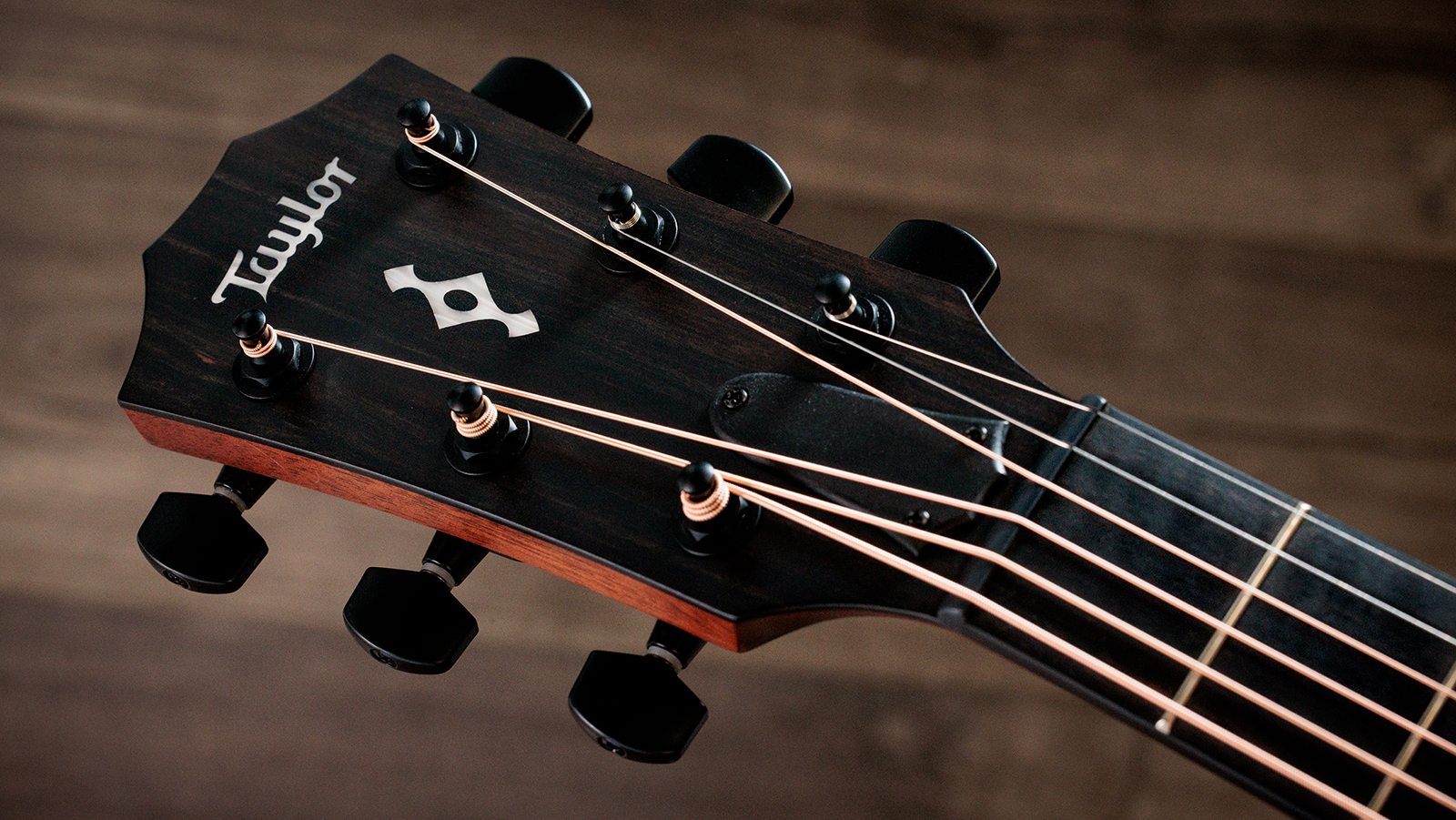 Taylor 322ce Next Gen. Grand Concert Cw Shsc Acajou Sapele Eb Claria - Medium Brown Stain - Folk guitar - Variation 6