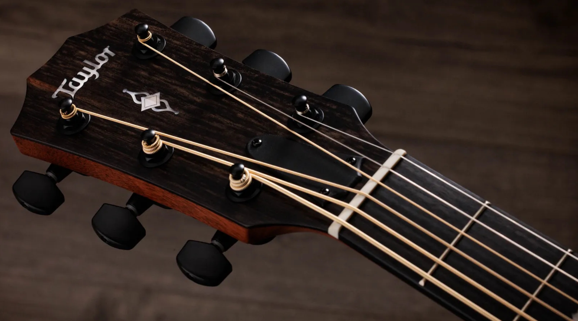 Taylor 324ce Baritone 6 Ltd Grand Auditorium Cw Tout Acajou Eb Es2 - Shaded Edgeburst Top Satin - Folk guitar - Variation 5