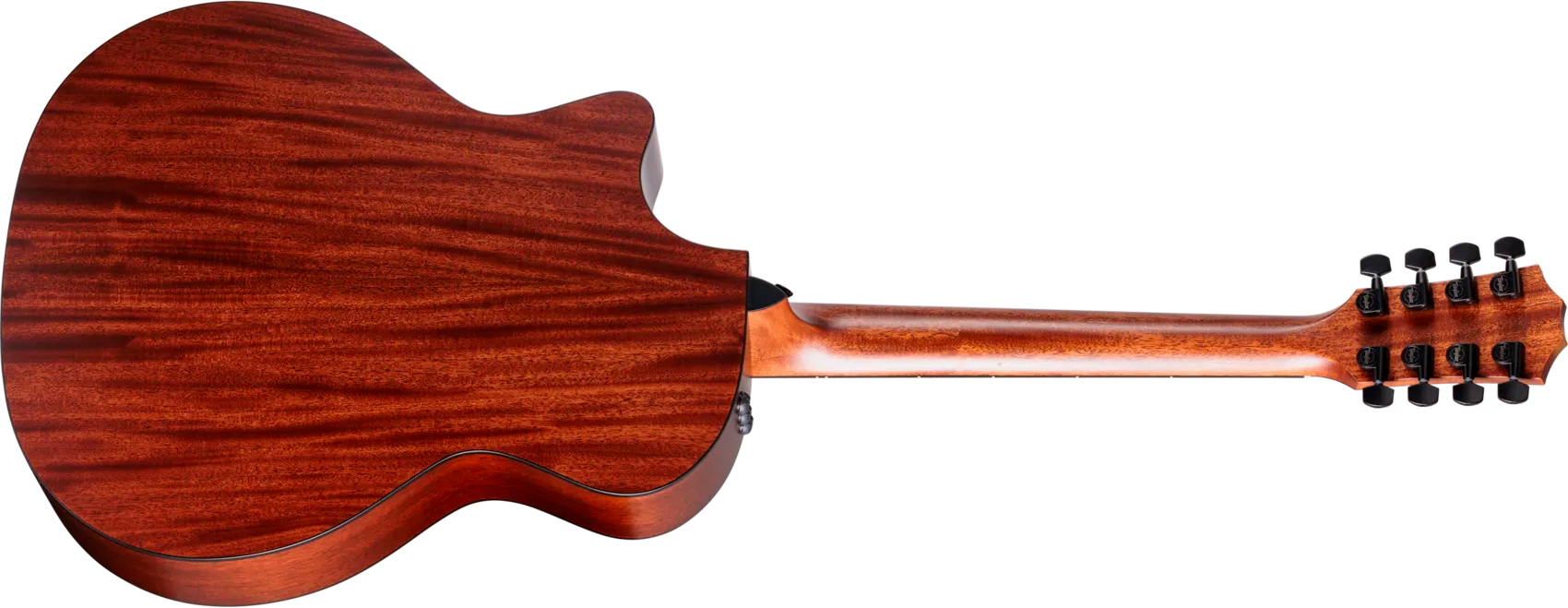 Taylor 324ce Baritone 8 Ltd Grand Auditorium Cw 8c Tout Acajou Eb Es2 - Shaded Edgeburst Top Satin - Folk guitar - Variation 1