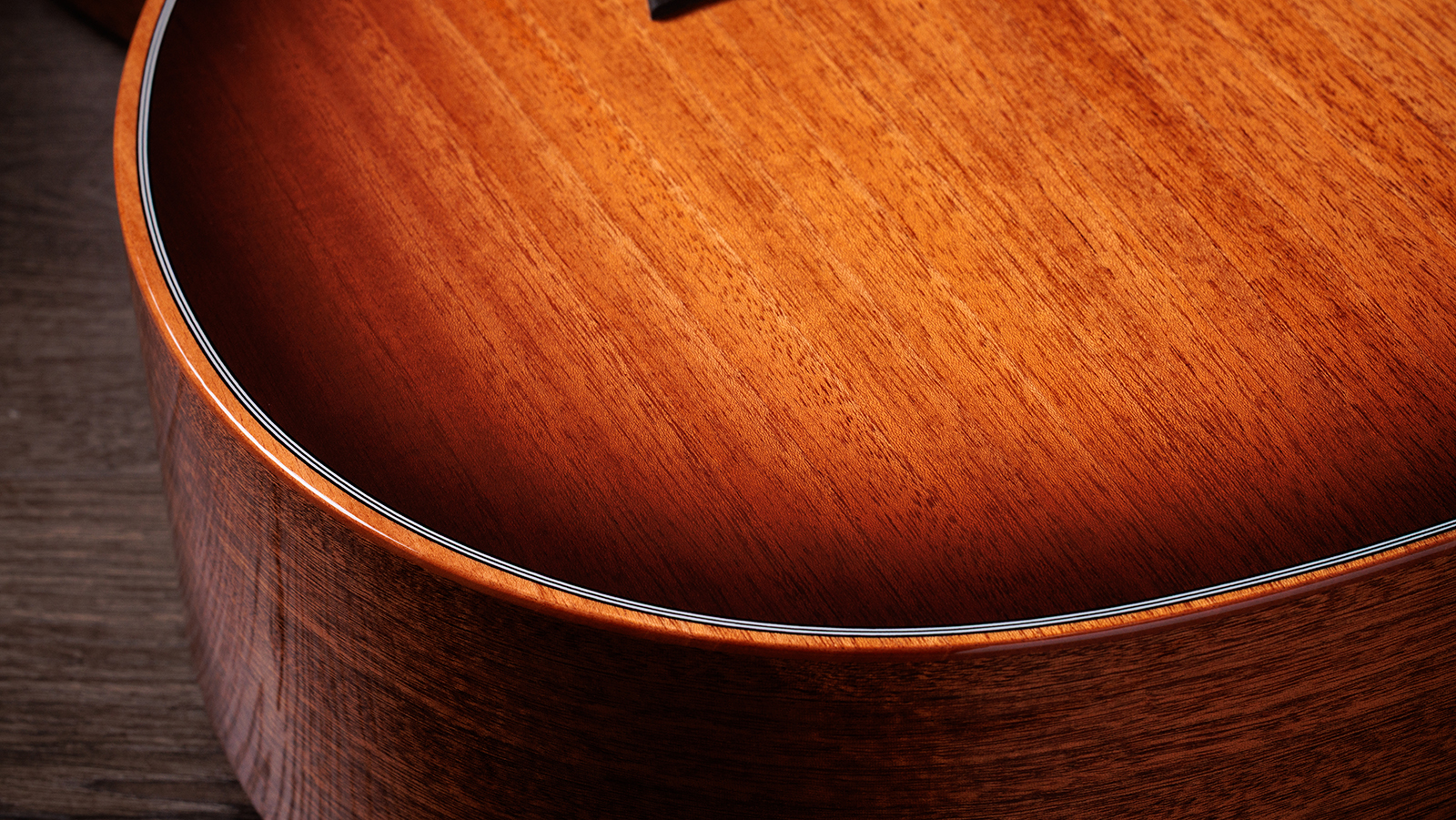 Taylor 324ce Studio Special Edition Next Gen. Grand Auditorium Cw Tout Acajou Eb Claria - Gloss Shaded Edgeburst Top - Folk guitar - Variation 2