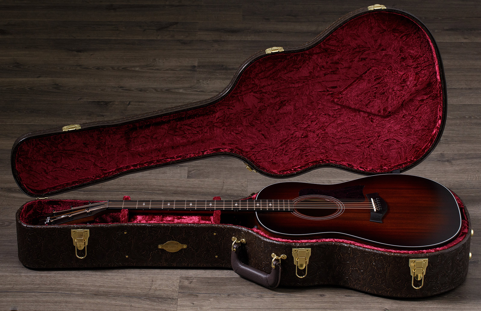 Taylor 327e Grand Pacific Acajou Blackwood Eb Es2 - Shaded Edge Burst - Electro acoustic guitar - Variation 6