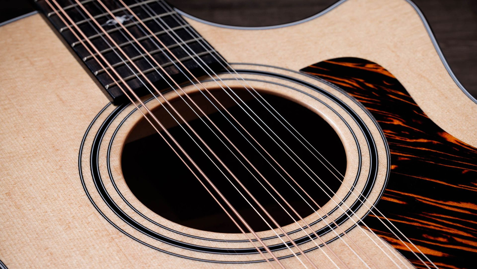 Taylor 354ce Grand Auditorium Cw 12c Epicea Sapele Eb Es2 - Medium Stain - Folk guitar - Variation 2