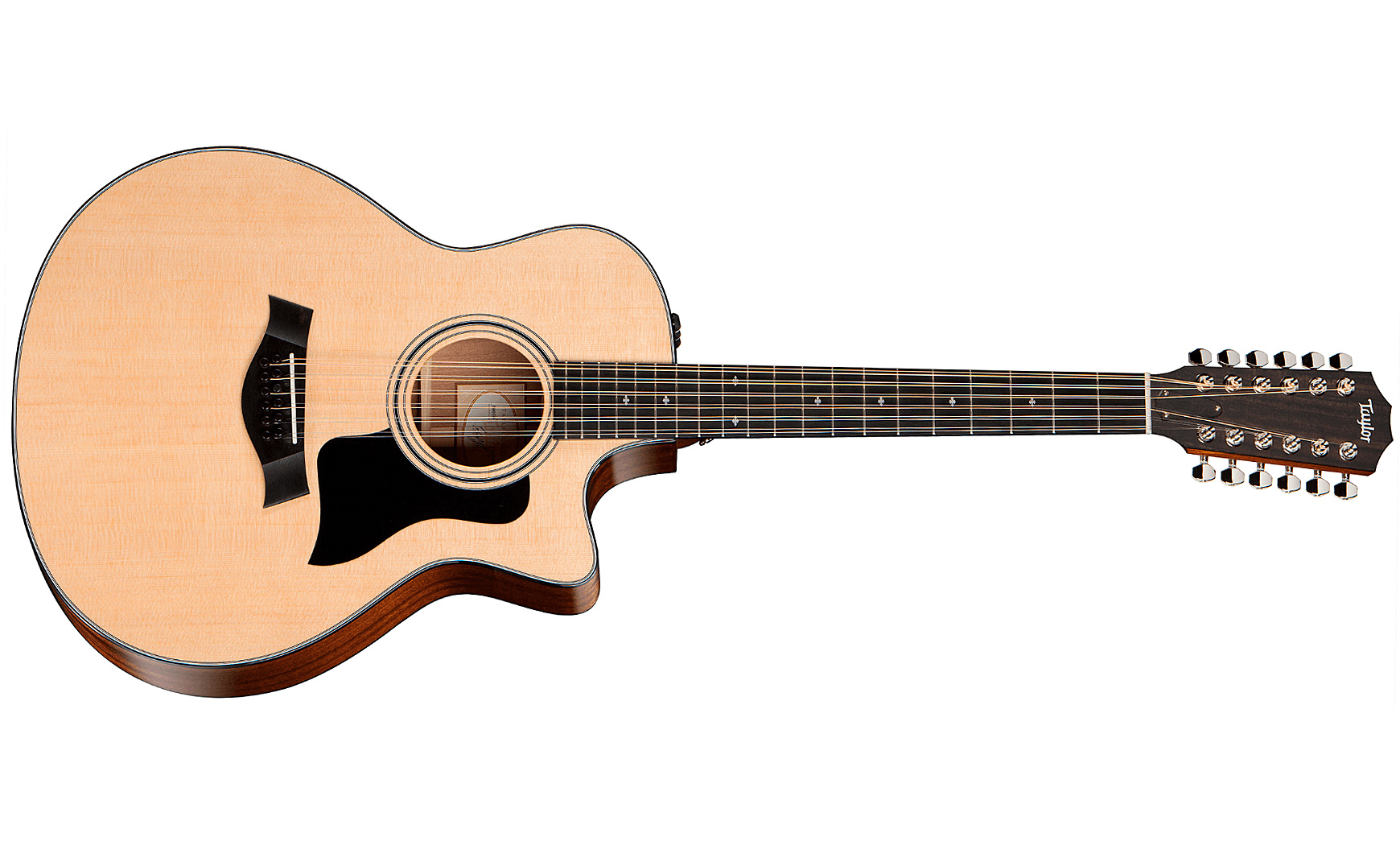 Taylor 356ce Grand Symphony Cw 12c Epicea Palissandre Eb Es2 - Natural - Electro acoustic guitar - Variation 1