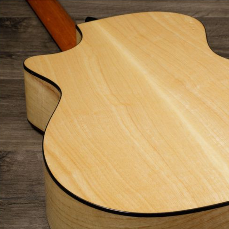 Taylor 424ce Urban Ash Ltd Grand Auditorium Cw Tout Frene Eb Es2 - Natural Blonde - Acoustic guitar & electro - Variation 2