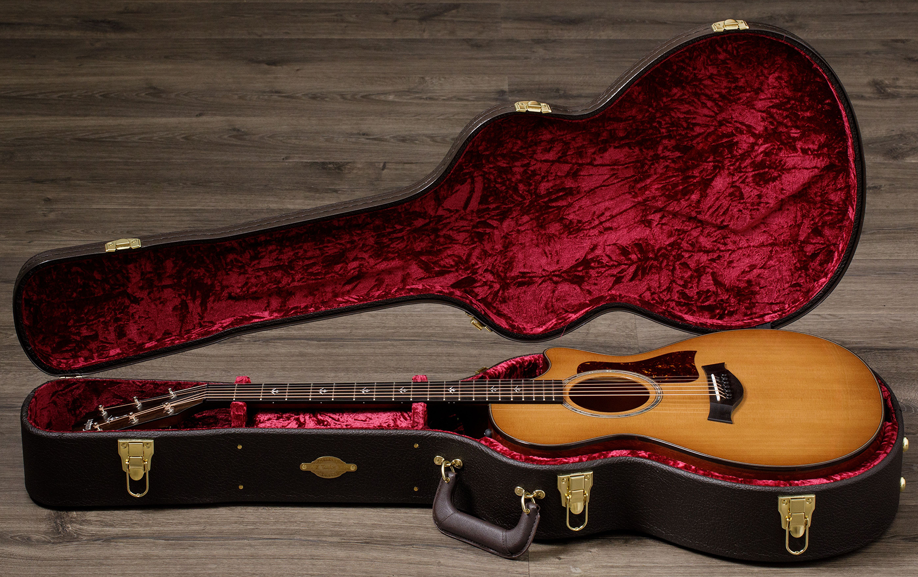 Taylor 512ce V-class Grand Concert Cw Epicea Red Urban Ironbark Eb Es2 - Natural - Electro acoustic guitar - Variation 5