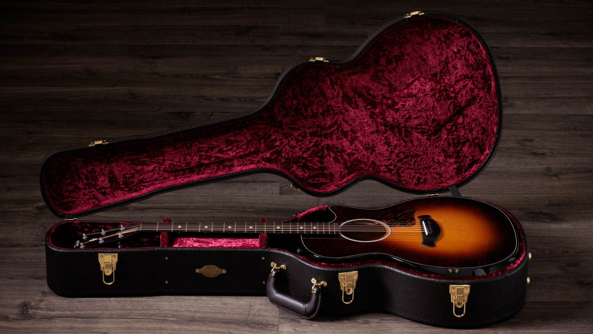 Taylor 514ce Builder's Edition Grand Auditorium Cw Epicea Shamel Ash Es2 Eb - Tobacco Kona Burst - Folk guitar - Variation 8