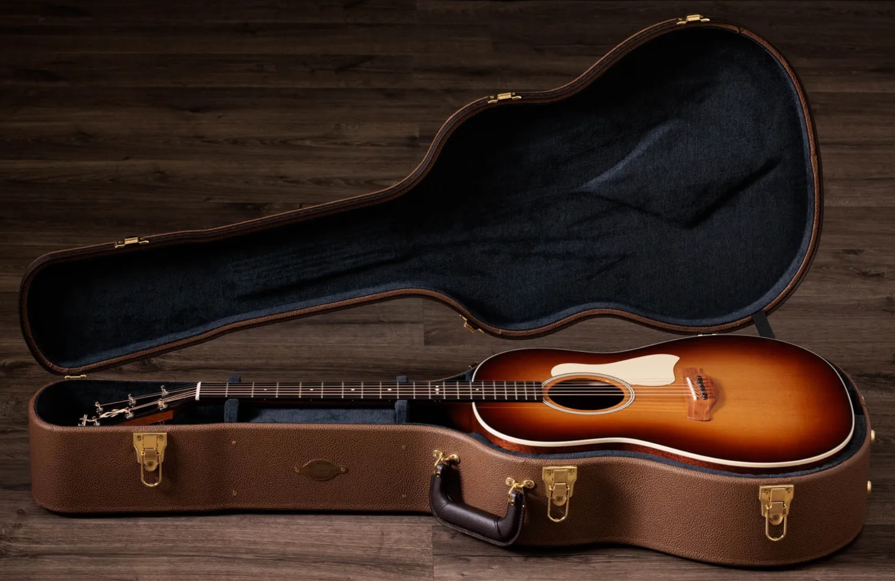 Taylor 517e Sb Gold Label Grand Pacific Epicea Acajou Eb - Sunburst W/ Cream Pickguard - Folk guitar - Variation 10