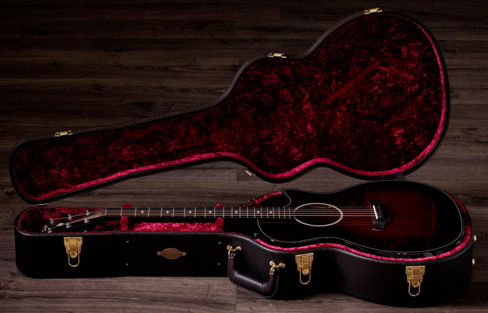 Taylor 524ce Builder's Edition Grand Auditorium Cw Acajou Frene Eb Es2 - Kona Burst - Folk guitar - Variation 9