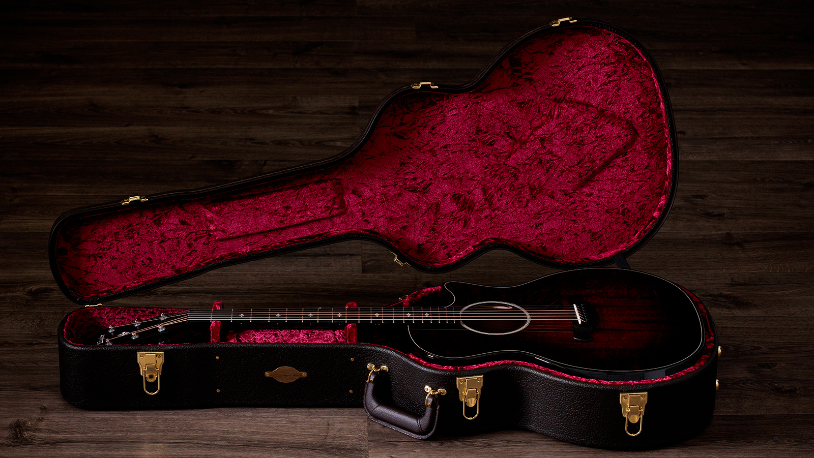 Taylor 524ce Builders Edition Next Gen. Grand Auditorium Cw Acajou Frene Eb Claria - Kona Burst - Folk guitar - Variation 8