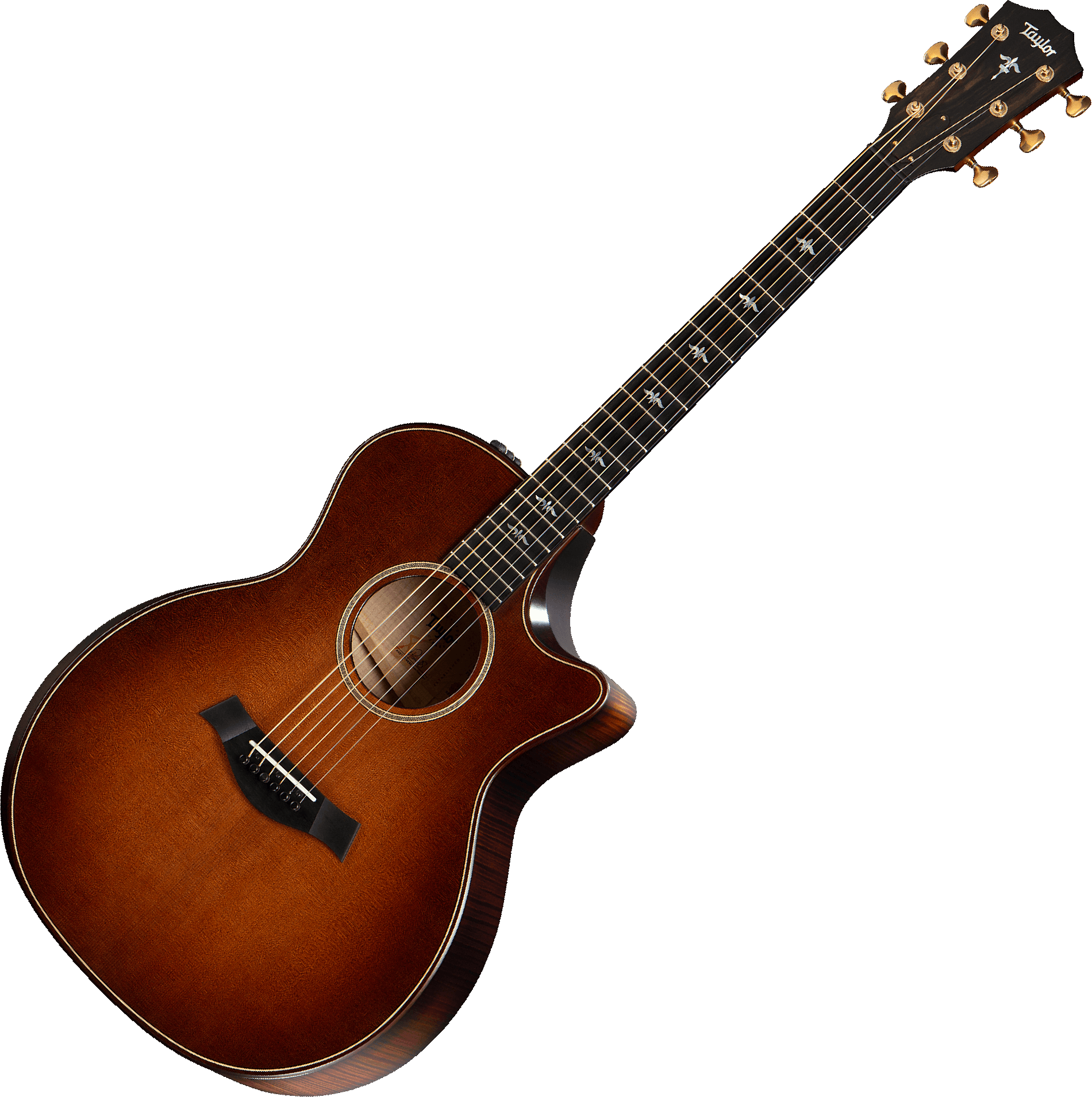 Taylor 614CE Builder's Edition V-Class - wild honey burst Electro acoustic  guitar