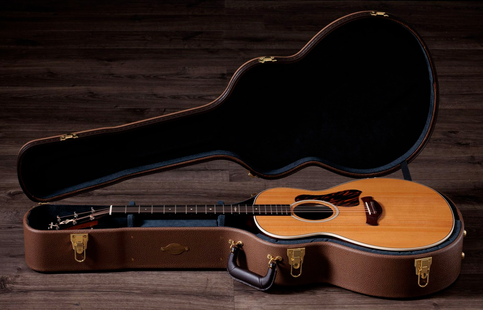 Taylor 714e Gold Label Firestripe Pg Gold Label Super Auditorium Cw Epicea Palissandre Eb Lr Baggs - Natural - Folk guitar - Variation 9