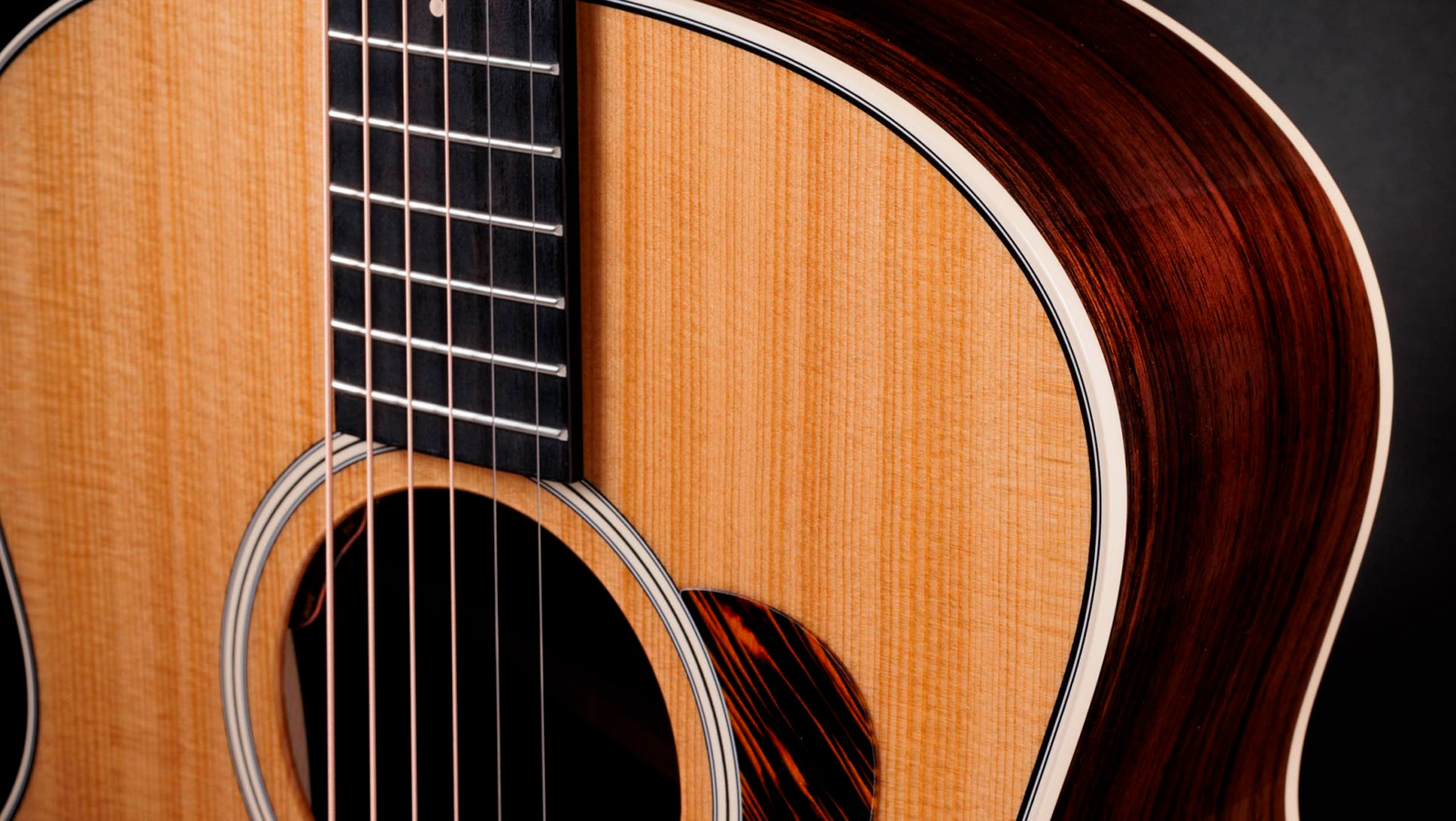 Taylor 714e Gold Label Firestripe Pg Gold Label Super Auditorium Cw Epicea Palissandre Eb Lr Baggs - Natural - Folk guitar - Variation 2