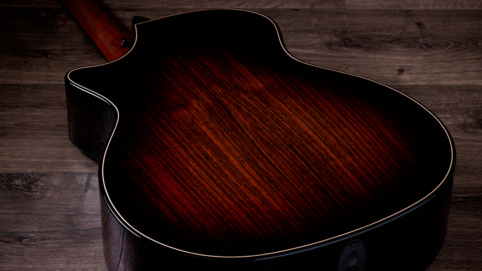 Taylor 814ce Builders Edition Next Gen. Grand Auditorium Cw Tout Epicea Palissandre Eb Claria - Blacktop & Kona Edgeburst - Folk guitar - Variation 7