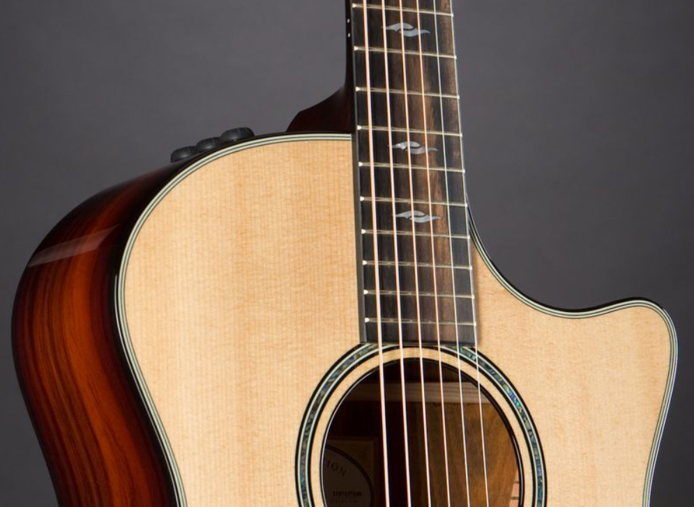 Taylor 814ce-ltd 2020 V-class Grand Auditorium Cw  Epicea Cocobolo Eb Es2 - Natural - Electro acoustic guitar - Variation 3