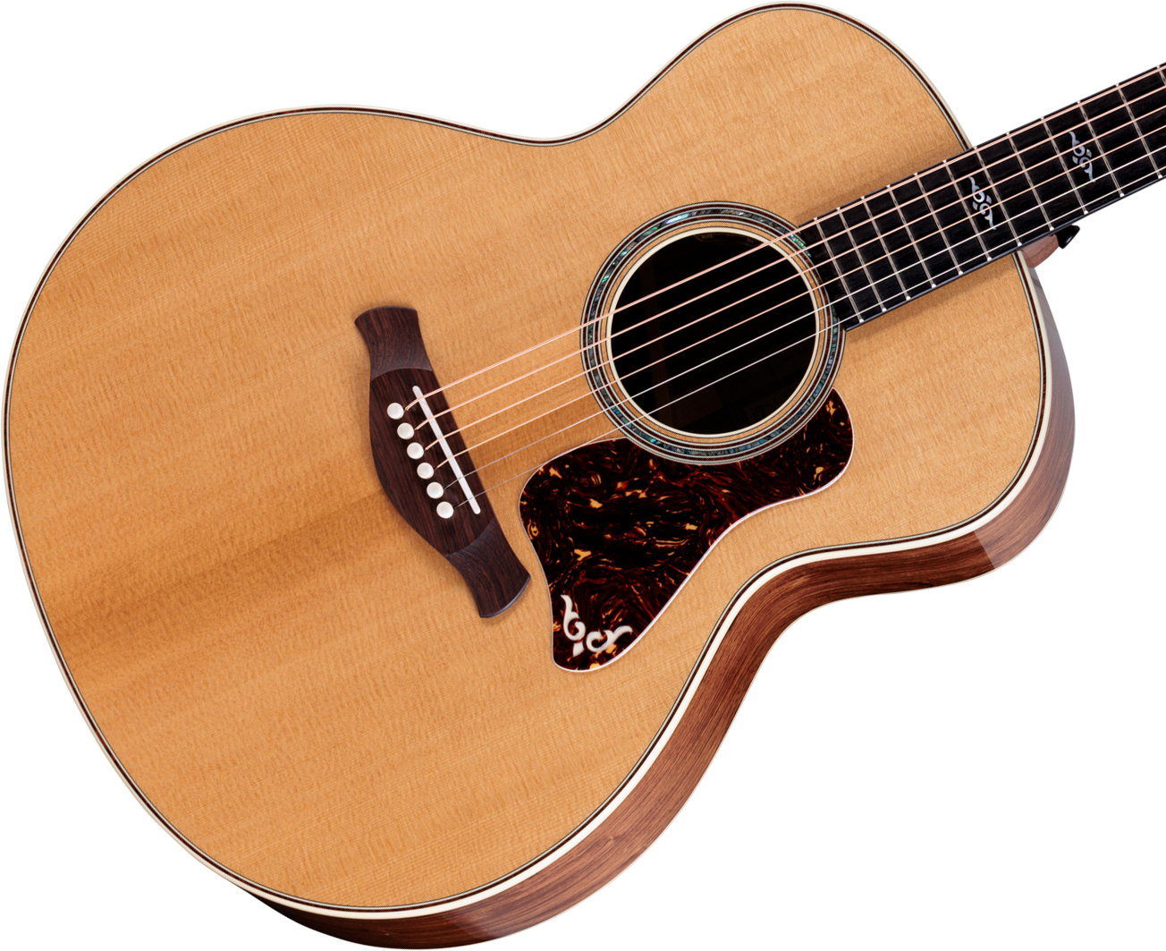 Taylor 814e Gold Label Super Auditorium Cw Epicea Palissandre Eb Lr Baggs - Natural - Folk guitar - Variation 2