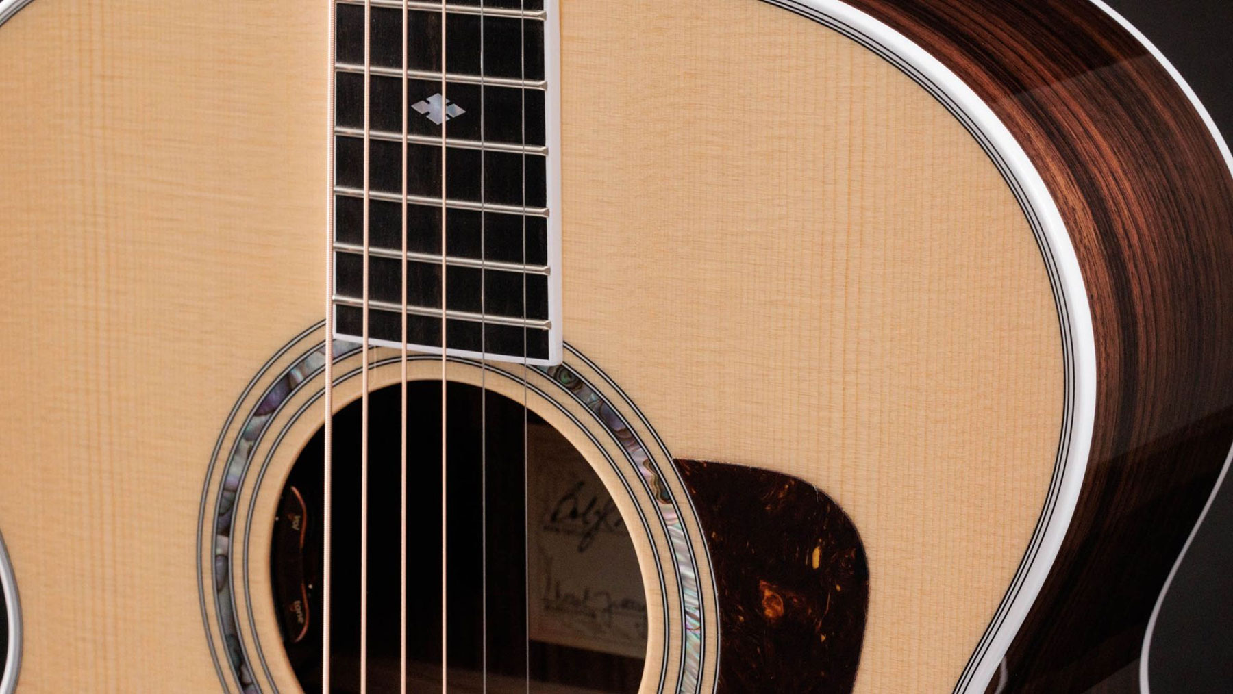 Taylor 815e Legacy Jumbo Epicea Palissandre Eb Lr Baggs Vtc - Natural - Folk guitar - Variation 2